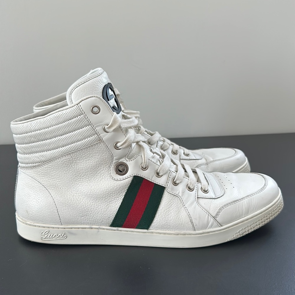 Authentic Gucci Coda high top sneakers. Size 13.5 G